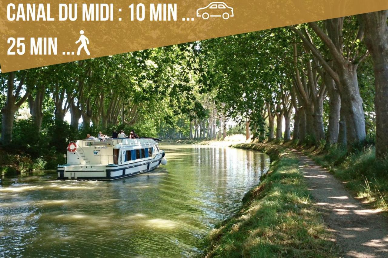 Centre Historique- Free Parking-Wifi-Campagne Chic- Sleepntripbeziers Apartment Exterior photo